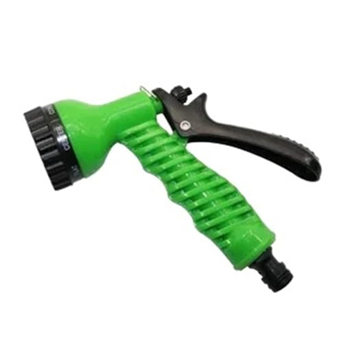 YFDGD Schlauchspritzpistole 7 Funktion Wasser Pistole Hochdruck Spritzpistole Garten Pflanze Blume Rasen Gemüse Bewässerung Bewässerung Auto Waschen Hause Sauberes Werkzeug(Green) von YFDGD