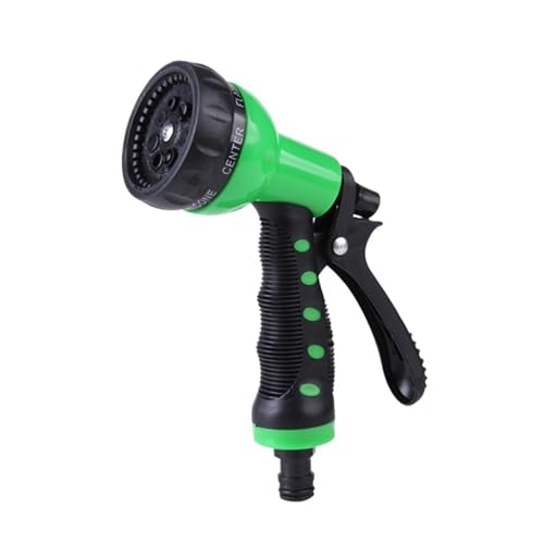 YFDGD Schlauchspritzpistole 7 Modi Hochdruck-Wasserpistole, Autowaschanlage, Garten, Verstellbare Düse, Schlauch, Bewässerungspistole, Rasenschlauch, Multifunktions-Bewässerungssprüher von YFDGD