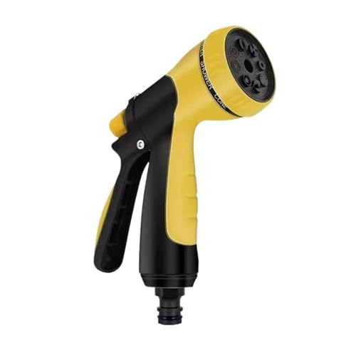 YFDGD Schlauchspritzpistole 8 Funktionen Gartenwasserpistole Sprinkler Garten Hochdruck Autowaschwasserpistole Gartenbewässerungssprinkler YFDGD Schlauchspritzpistole 8 Funktionen Gartenwasserpistole Sprinkler Garten Hochdruck Autowaschwasserpistole Gartenbewässerungssprinkler von YFDGD
