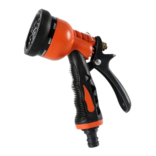 YFDGD Schlauchspritzpistole 8 Muster Bewässerung Rasen Und Garten Einstellbare Schlauch Spray Garten Wasser Pistole for Bewässerung Schlauch Spritzpistole Auto Waschen YFDGD Schlauchspritzpistole 8 Muster Bewässerung Rasen Und Garten Einstellbare Schlauch Spray Garten Wasser Pistole for Bewässerung Schlauch Spritzpistole Auto Waschen von YFDGD