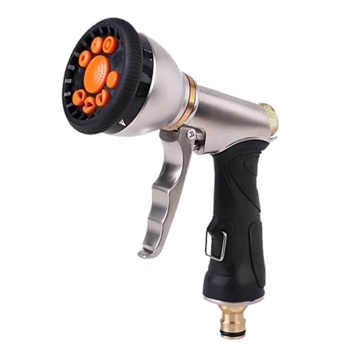 YFDGD Schlauchspritzpistole Spray Rasen Bewässerung Multi-Funktion Auto Waschen Hochdruck Langlebige Hand Werkzeuge Schlauch Sprinkler Düse Garten Reinigung Wasser Pistole YFDGD Schlauchspritzpistole Spray Rasen Bewässerung Multi-Funktion Auto Waschen Hochdruck Langlebige Hand Werkzeuge Schlauch Sprinkler Düse Garten Reinigung Wasser Pistole von YFDGD