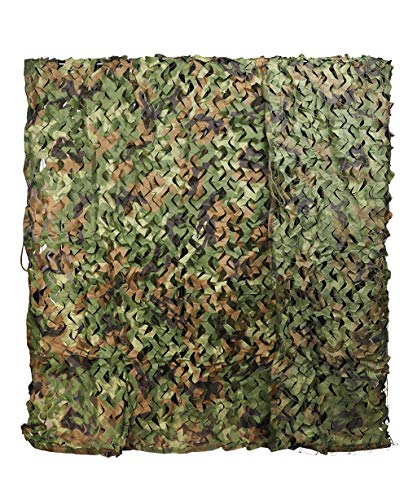 YFF-Plane Militär Wald Camouflage Netz Oxford Polyester UV-beständig Schatten Tarnnetz Sichtschutz Jagd Camping Schießen Blind verbergen Armee Sonnenschirm Dekoration YFF-Plane Militär Wald Camouflage Netz Oxford Polyester UV-beständig Schatten Tarnnetz Sichtschutz Jagd Camping Schießen Blind verbergen Armee Sonnenschirm Dekoration von YFF-Plane
