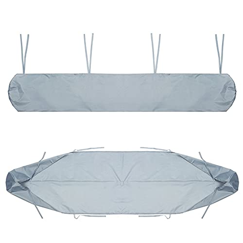Schutzhülle Für Markisen Abdeckung, Markisenabdeckung Abdeckplane Schutzhülle Markisenschutzhülle Rain Canopy Storage Bag UV-Zelt Wasserdicht Und Staubdichte Abdeckung (2m/ 6.56ft,Silber) von YFFS