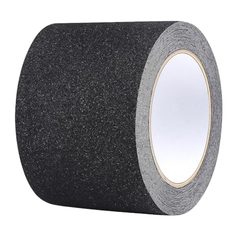 YFLeomry Antirutsch Klebeband Treppe, 10cmx12m Antirutschband Selbstklebend, Antirutschmatte Selbstklebend, Rutschfest Anti Rutsch Streifen, für Den Innen- und Außenbereich Schwarz YFLeomry Antirutsch Klebeband Treppe, 10cmx12m Antirutschband Selbstklebend, Antirutschmatte Selbstklebend, Rutschfest Anti Rutsch Streifen, für Den Innen- und Außenbereich Schwarz von YFLeomry