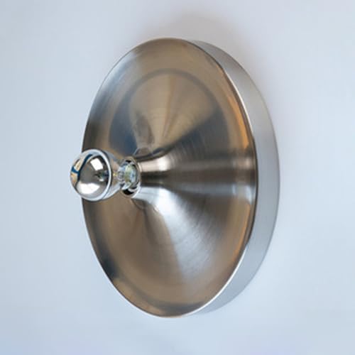 YFMYY Bunte Scheiben-Wandleuchte, mittelalterliche Wandbeleuchtung im Bauhaus-Stil, E27-Fassung, Eisen-Kunst-Wandleuchte in Scheibenform, Wand-Deckenleuchte für den Innenbereich, für Schlafzimmer von YFMYY