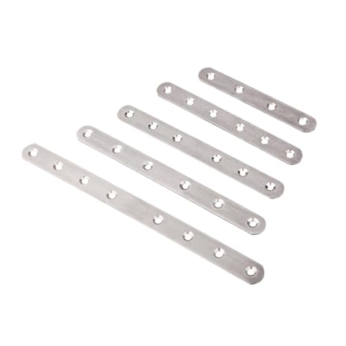 Edelstahl gerade flache winkel klammer, reparatur reparatur platte befestigung stecker möbel zubehör(95mm) von YFOZD