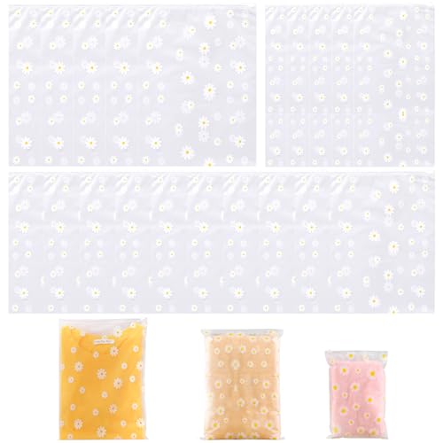 25 Stück Zip Beutel Wiederverwendbar,Keine Löcher Reise Kleidertaschen Organizer,Koffer Aufbewahrungsbeutel,Wasserdicht Kleidung Tasche,Ziplock-Taschen für Kleidung,Reisebeutel für kleidung von YFPOPONE