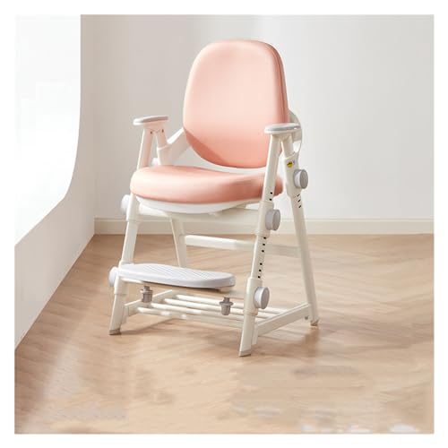 Studie Stuhl Kinderschreibtischstuhl, Kinderarbeitsstuhl, kann angehoben und abgesenkt werden, um die Sitzhaltung zu korrigieren, Schreibtischsitz, Grundschüler, Zuhause, Rückenlehnenhocker ( Color : von YFRR-789