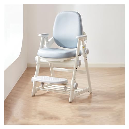 Studie Stuhl Kinderschreibtischstuhl, Kinderarbeitsstuhl, kann angehoben und abgesenkt werden, um die Sitzhaltung zu korrigieren, Schreibtischsitz, Grundschüler, Zuhause, Rückenlehnenhocker ( Color : von YFRR-789