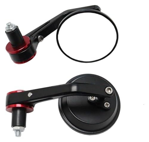 YFSKLHXC Motorrad Spiegel Für VES&pa Für Sprint Für Primavera GTV GTS LT S LX LXV 50 125 250 300IE Motorrad Lenker Rückspiegel(rot) von YFSKLHXC