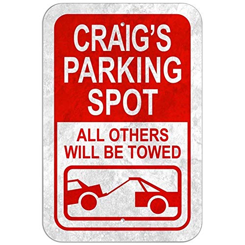 YFULL Metallschild mit Aufschrift "Parking Spot All Others Will Be Towed", 20,3 x 30,5 cm YFULL Metallschild mit Aufschrift "Parking Spot All Others Will Be Towed", 20,3 x 30,5 cm von YFULL