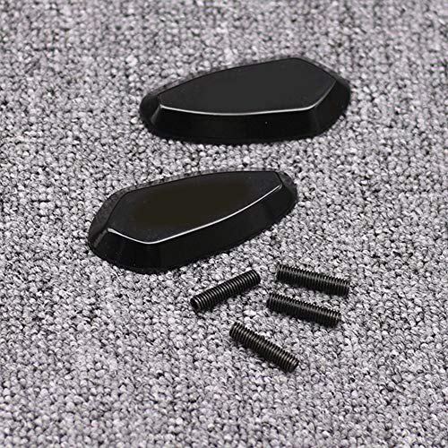 QBIYA Spiegelblock Off Cap Spiegel Basisplatten abdecken Fit for Yamaha YZF R6 1999 2000 2001 2002 2003 2004 2005 2006 2006 2007 Motorrad-Dekoration von YFZCLYZAXET