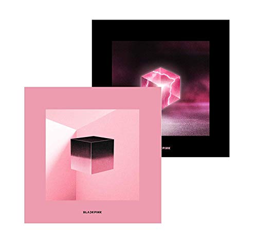 YG Entertainment Blackpink - Square UP [Black ver.] (1st Mini Album) CD+Photobook+Renticular Lyrics+Postcard+Photocards+Extra Photocards Set von YG