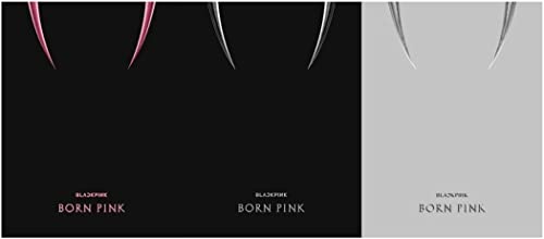 YG PLUS Blackpink - Born Pink [Box Set Ver.] 2. Album + gefaltetes Poster (schwarze Ver.) von YG PLUS