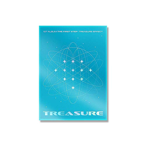 Treasure 1st Album [THE FIRST STEP : Treasure Effect] Blue version (Incl Pre-order Benefits : Find Treasure Scratch Card, AR Photocard, AR Photo board, Double sided Poster (Folded)) von YG Select