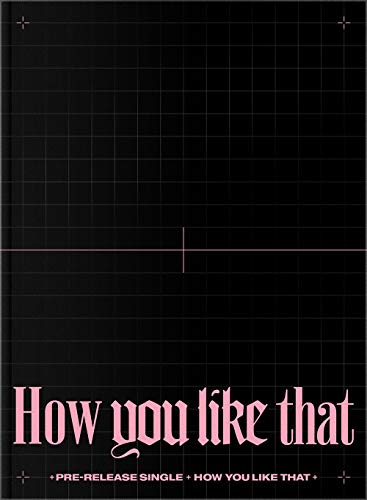 Blackpink - How You Like That (Sonderedition) Album + faltbares Poster + Hologramm Fotokarte von YG