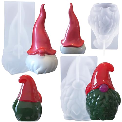 YGCHEN Silikonform Weihnachten Kerzenform Weihnachtsmann Silikonformen 3D Weihnachts Gießform Silikon Formen DIY Wichtel Figuren Kerze Silikonform Weihnachtsdeko 2 Stück YGCHEN Silikonform Weihnachten Kerzenform Weihnachtsmann Silikonformen 3D Weihnachts Gießform Silikon Formen DIY Wichtel Figuren Kerze Silikonform Weihnachtsdeko 2 Stück von YGCHEN