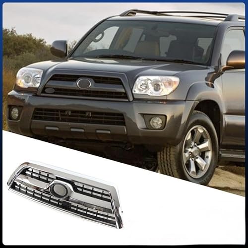 YGDBFB88 Auto Kühlergrill für 4Runner 2006-2009, Frontgrilleinsatz Kühlergrill Doppelgrill Frontstoßstange Frontgrill, Electroplating Color YGDBFB88 Auto Kühlergrill für 4Runner 2006-2009, Frontgrilleinsatz Kühlergrill Doppelgrill Frontstoßstange Frontgrill, Electroplating Color von YGDBFB88