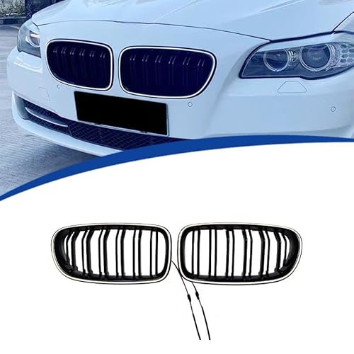 YGDBFB88 Auto Kühlergrill für BMW 5 Series F10 2011-2016, Frontgrilleinsatz Kühlergrill Doppelgrill Frontstoßstange Frontgrill YGDBFB88 Auto Kühlergrill für BMW 5 Series F10 2011-2016, Frontgrilleinsatz Kühlergrill Doppelgrill Frontstoßstange Frontgrill von YGDBFB88