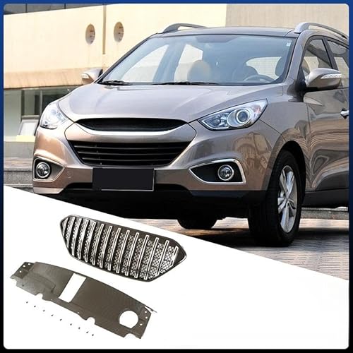 YGDBFB88 Auto Kühlergrill für Hyundai IX35 2010-2013, Frontgrilleinsatz Kühlergrill Doppelgrill Frontstoßstange Frontgrill, Electroplating Color YGDBFB88 Auto Kühlergrill für Hyundai IX35 2010-2013, Frontgrilleinsatz Kühlergrill Doppelgrill Frontstoßstange Frontgrill, Electroplating Color von YGDBFB88