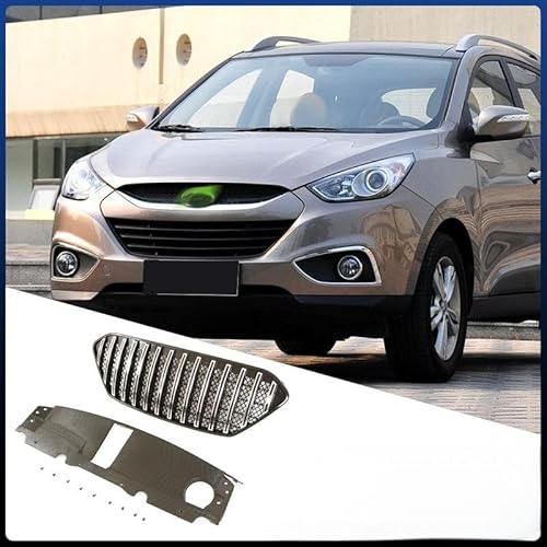 YGDBFB88 Auto Kühlergrill für Hyundai IX35 Grille 2010-2013, Frontgrilleinsatz Kühlergrill Doppelgrill Frontstoßstange Frontgrill, Electroplating Color Without Light YGDBFB88 Auto Kühlergrill für Hyundai IX35 Grille 2010-2013, Frontgrilleinsatz Kühlergrill Doppelgrill Frontstoßstange Frontgrill, Electroplating Color Without Light von YGDBFB88