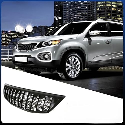 YGDBFB88 Auto Kühlergrill für KIA Sorento Grille 2009-2012, Frontgrilleinsatz Kühlergrill Doppelgrill Frontstoßstange Frontgrill, Electroplating Color von YGDBFB88