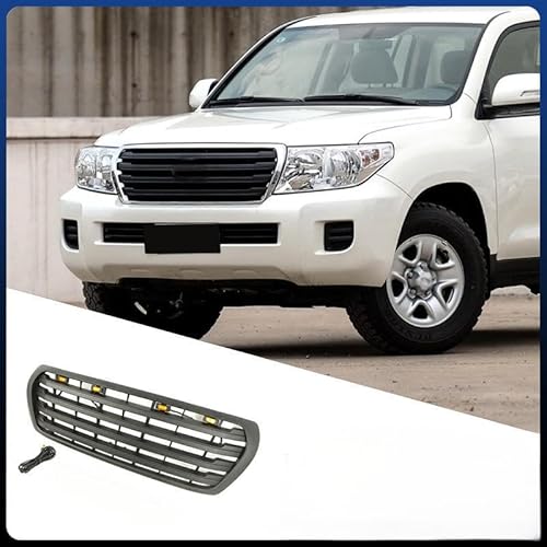 YGDBFB88 Auto Kühlergrill für Land Cruiser LC200 Grille 2007-2015, Frontgrilleinsatz Kühlergrill Doppelgrill Frontstoßstange Frontgrill von YGDBFB88