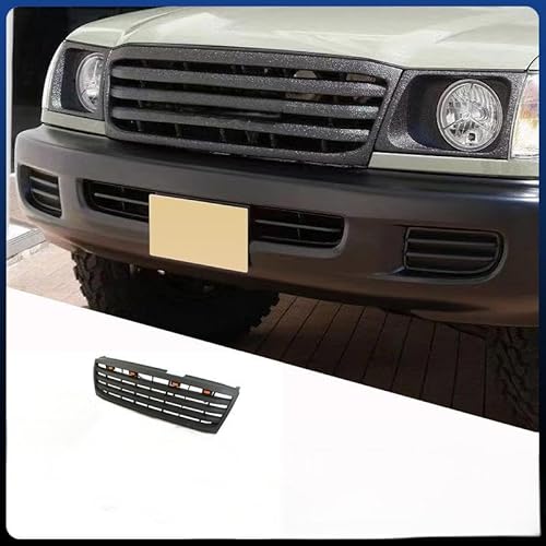 YGDBFB88 Auto Kühlergrill für Land Crusier LC100 FJ100 FJ105 Grill 1998-2006, Frontgrilleinsatz Kühlergrill Doppelgrill Frontstoßstange Frontgrill,with Light von YGDBFB88