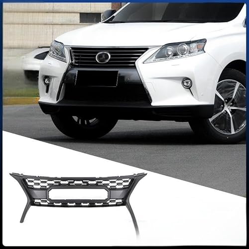 YGDBFB88 Auto Kühlergrill für Lexus RX270 350 450H Lexus Grill 2013-2016, Frontgrilleinsatz Kühlergrill Doppelgrill Frontstoßstange Frontgrill,Without Light von YGDBFB88