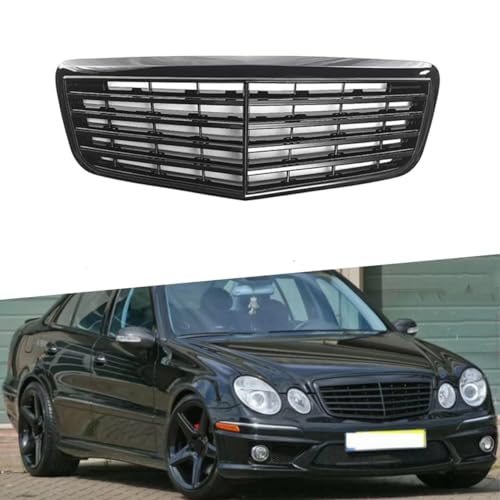 YGDBFB88 Auto Kühlergrill für Mercedes-Benz E-Class W211 2006-2008, Frontgrilleinsatz Kühlergrill Doppelgrill Frontstoßstange Frontgrill YGDBFB88 Auto Kühlergrill für Mercedes-Benz E-Class W211 2006-2008, Frontgrilleinsatz Kühlergrill Doppelgrill Frontstoßstange Frontgrill von YGDBFB88