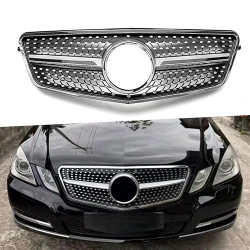 YGDBFB88 Auto Kühlergrill für Mercedes-Benz E-Class W212 2009-2013, Frontgrilleinsatz Kühlergrill Doppelgrill Frontstoßstange Frontgrill YGDBFB88 Auto Kühlergrill für Mercedes-Benz E-Class W212 2009-2013, Frontgrilleinsatz Kühlergrill Doppelgrill Frontstoßstange Frontgrill von YGDBFB88