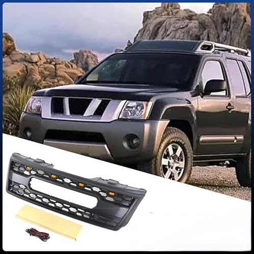 YGDBFB88 Auto Kühlergrill für Nissan Xterra 2005-2008, Frontgrilleinsatz Kühlergrill Doppelgrill Frontstoßstange Frontgrill,Without Light YGDBFB88 Auto Kühlergrill für Nissan Xterra 2005-2008, Frontgrilleinsatz Kühlergrill Doppelgrill Frontstoßstange Frontgrill,Without Light von YGDBFB88