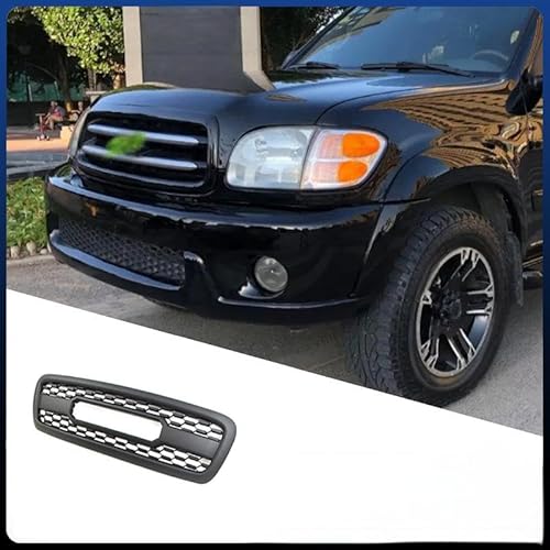 YGDBFB88 Auto Kühlergrill für Sequoia Grille 2001-2005, Frontgrilleinsatz Kühlergrill Doppelgrill Frontstoßstange Frontgrill,with Light von YGDBFB88