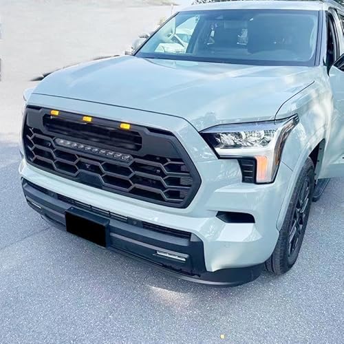 YGDBFB88 Auto Kühlergrill für Sequoia Grille 2022-2023, Frontgrilleinsatz Kühlergrill Doppelgrill Frontstoßstange Frontgrill,Without Light YGDBFB88 Auto Kühlergrill für Sequoia Grille 2022-2023, Frontgrilleinsatz Kühlergrill Doppelgrill Frontstoßstange Frontgrill,Without Light von YGDBFB88