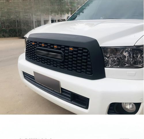 YGDBFB88 Auto Kühlergrill für Sequoia TRD Grille 2010-2018, Frontgrilleinsatz Kühlergrill Doppelgrill Frontstoßstange Frontgrill,Without Light von YGDBFB88
