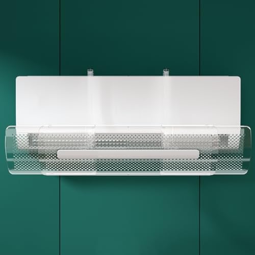 YGER JZGB Air Conditioner Deflector, AC Deflector Window Unit Retractable, ABS Material, Honeycomb Hole Design to Prevent Condensation, for Wall Mounted AC von YGER JZGB