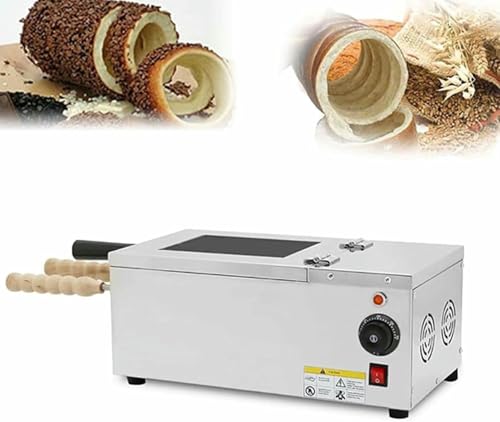 Elektrischer Donut -Hersteller Aus Edelstahl, Mini -Ofen Für Hausgemachte Schornsteinkuchen Und Brötchen, Perfekt Zum Backen Der Familie Elektrischer Donut -Hersteller Aus Edelstahl, Mini -Ofen Für Hausgemachte Schornsteinkuchen Und Brötchen, Perfekt Zum Backen Der Familie von YGHBFRSZ