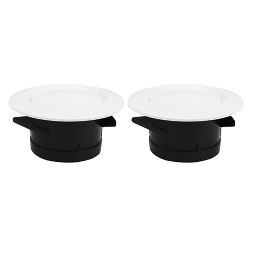 2 stück ABS Einstellbare Air Vent Runde Soffit Auspuff Vent Weiß Inline Rohr Fan Outlet Vent 4 Zoll für Luftauslässe 2 stück ABS Einstellbare Air Vent Runde Soffit Auspuff Vent Weiß Inline Rohr Fan Outlet Vent 4 Zoll für Luftauslässe von YGLEEULI
