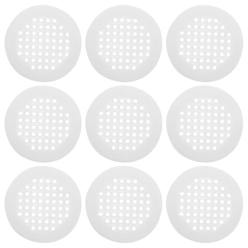 20 Pcs Ersatz Schrank Tür Vent Belüftung Mesh Küche Zubehör Abdeckung Soffit Vents for Häuser für Luftauslässe(4.5x4.5cm) von YGLEEULI