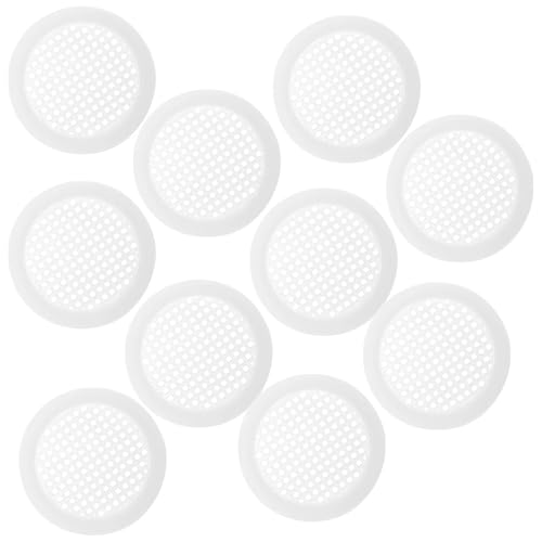 20 Pcs Ersatz Schrank Tür Vent Belüftung Mesh Küche Zubehör Abdeckung Soffit Vents for Häuser für Luftauslässe(6.7x6.7cm) von YGLEEULI