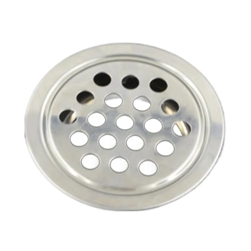 20 Stück kreisförmige Soffit-Entlüftungsöffnungen aus Edelstahl, Entlüftungslöcher, runde Maschengitter for Küche und Bad für Luftauslässe(29mm) von YGLEEULI