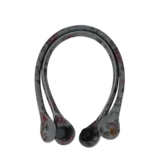 YGLEEULI 1 Paar Schulterhandtasche mit Blumendruck, weicher Griff aus PU-Kunstleder for Klassische Mini-Taschen for Damen für Tasche(Long 7) von YGLEEULI