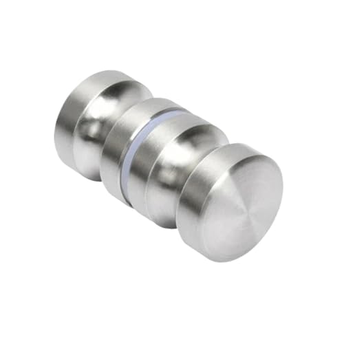 YGLEEULI Badezimmer-Glastürknopf, Aluminiumlegierung, Duschkabinett, Fenster, Küchenschrank, Hardware-Griff mit Schraube, moderne Wohnkultur für Duschkabine(Color 10) von YGLEEULI