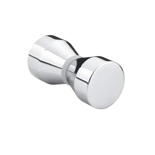 YGLEEULI Badezimmer-Glastürknopf, Aluminiumlegierung, Duschkabinett, Fenster, Küchenschrank, Hardware-Griff mit Schraube, moderne Wohnkultur für Duschkabine(Color 3) von YGLEEULI