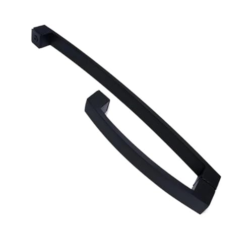 YGLEEULI Duschtürgriffe, Duschknopf, Edelstahl-Duschgriff, Badezimmer-Glastüren, L-förmiger Griff, 425 x 225 mm für Duschkabine(Color 2) von YGLEEULI