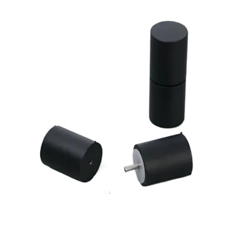 YGLEEULI Duschtürgriffe, Glastürgriff, Schiebetür, mattschwarz, Badezimmer-Glastürgriffe, schwarze Duschraumknöpfe, 145 mm für Duschkabine(Color 1) von YGLEEULI