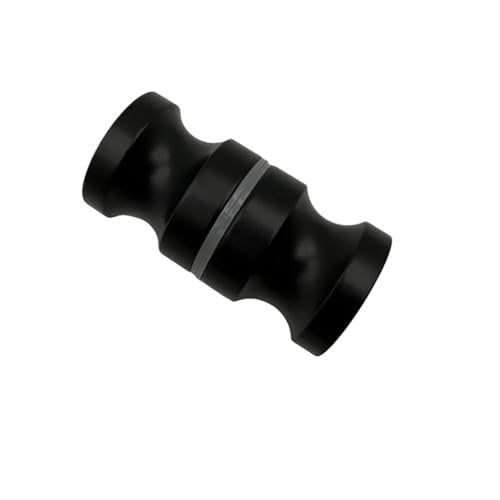 YGLEEULI Einloch-Glastürgriff aus Edelstahl und Aluminiumlegierung for Weinschränke, Badezimmer, Duschkabinen, Heim-Hardware für Duschkabine(Black) von YGLEEULI