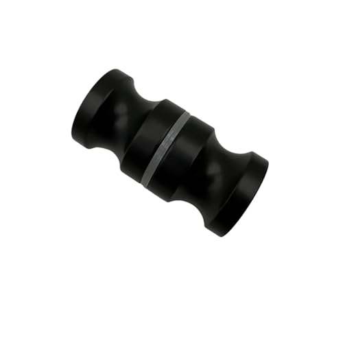 YGLEEULI Einloch-Glastürgriff aus Edelstahl und Aluminiumlegierung for Weinschränke, Badezimmer, Duschkabinen, Heim-Hardware für Duschkabine(Black-B) von YGLEEULI