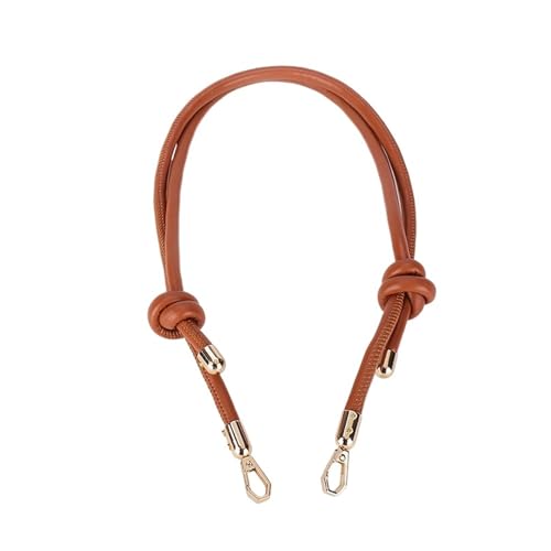 YGLEEULI Handtaschengriffe, abnehmbare PU-Taschengurte mit verstellbarem Taschenzubehör, Taschengurte mit Schnallen für Tasche(Brown) von YGLEEULI