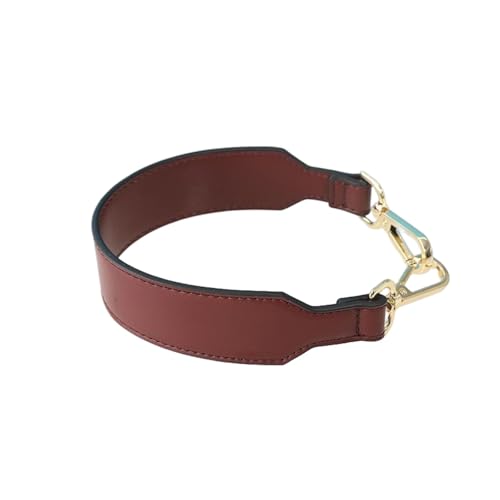 YGLEEULI Kurzer Schultergurt aus Leder, Handtaschengriff, Taschengriffe, DIY, weiblich, Kreuzmuster, Taschengurt, 41 cm für Tasche(Num7,5 Pieces) von YGLEEULI